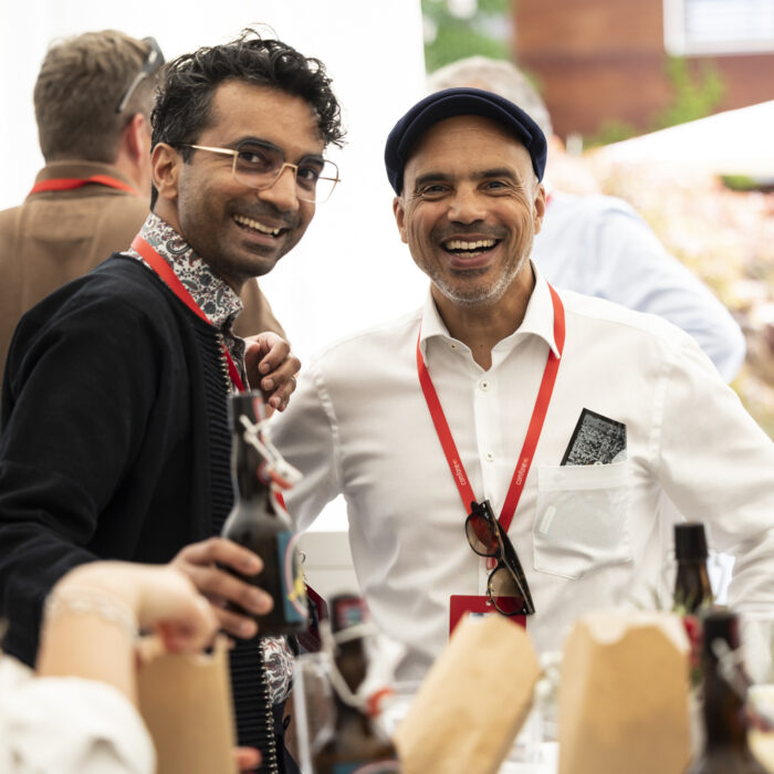 two Comfone employees at ConneXion